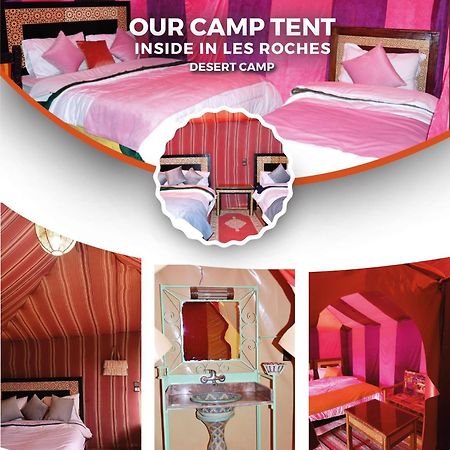 Les Roches Desert Camp เมอร์ซูกา ภายนอก รูปภาพ